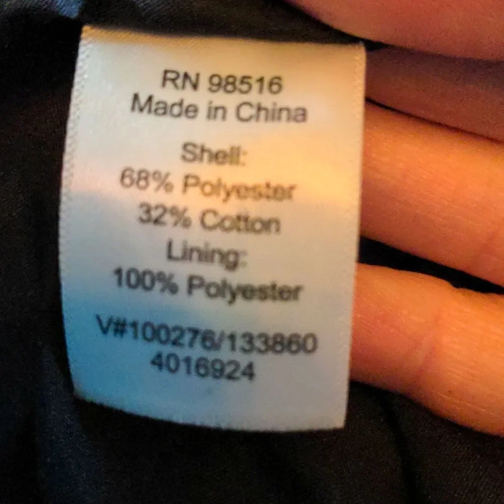 Coldwater Creek Black + White Diamond Motif Midi Pencil Skirt Sz 8 - Picture 8 of 8